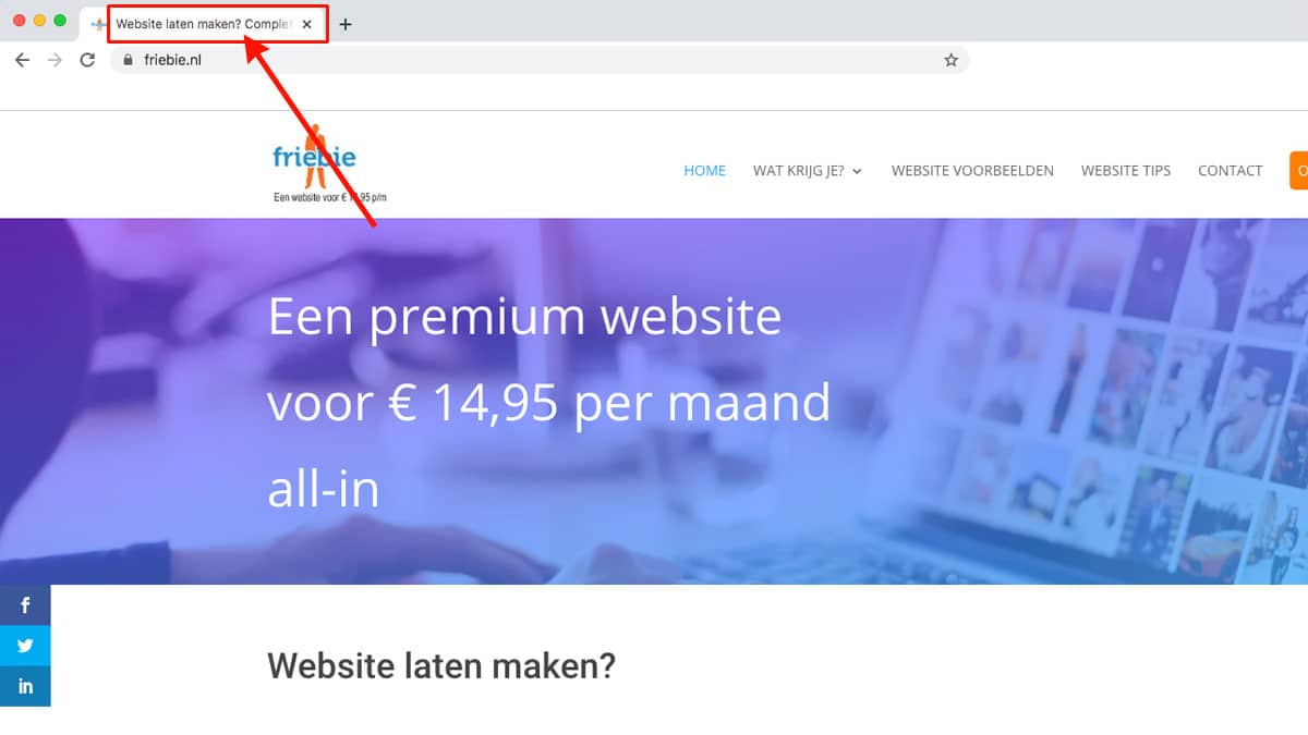 5 tips voor een betere pagina titel