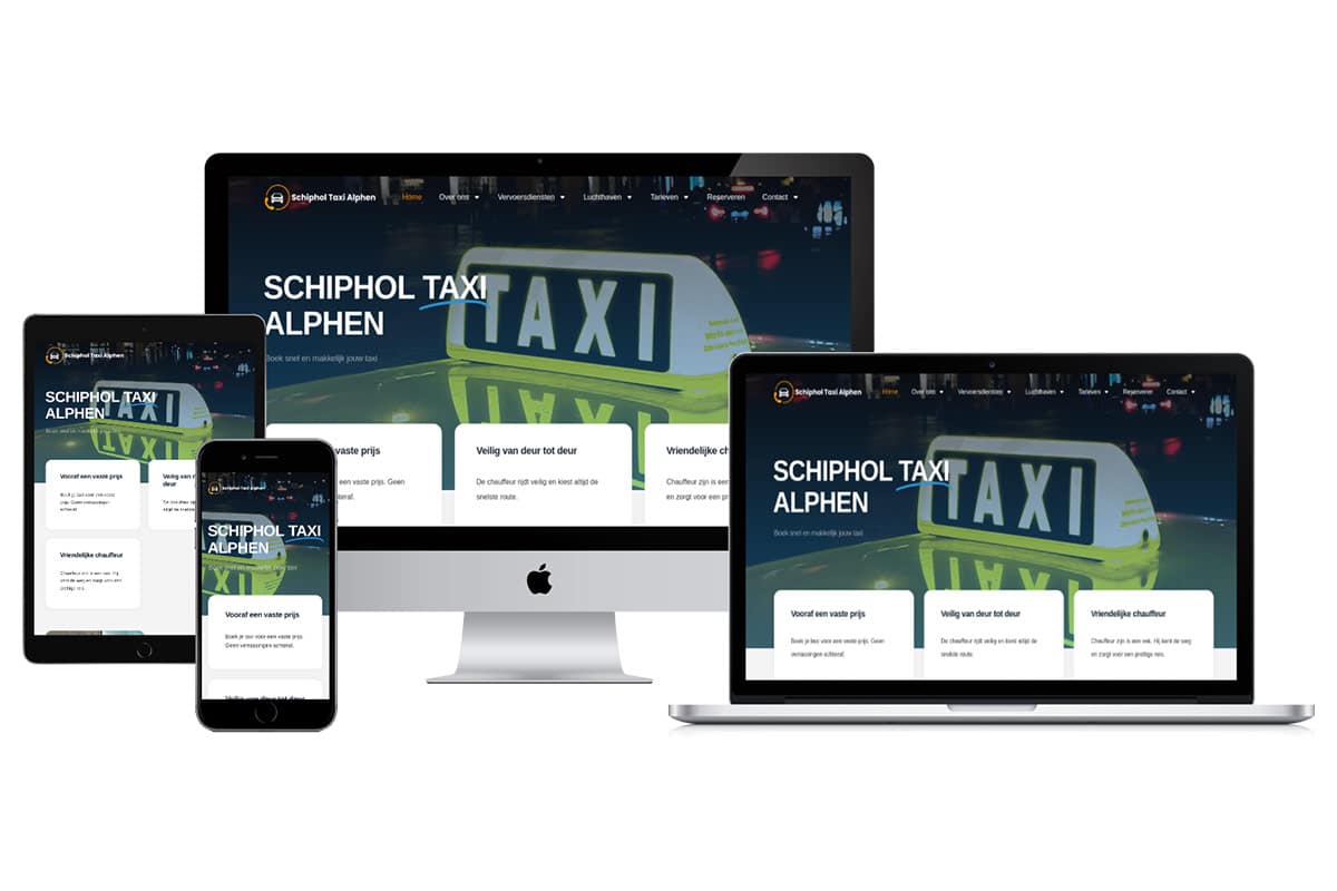 website schipholtaxi alphen