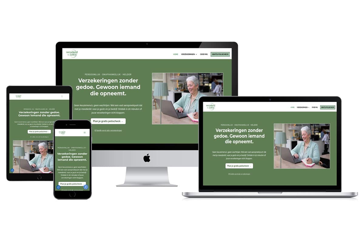 website verzekerd bij loes